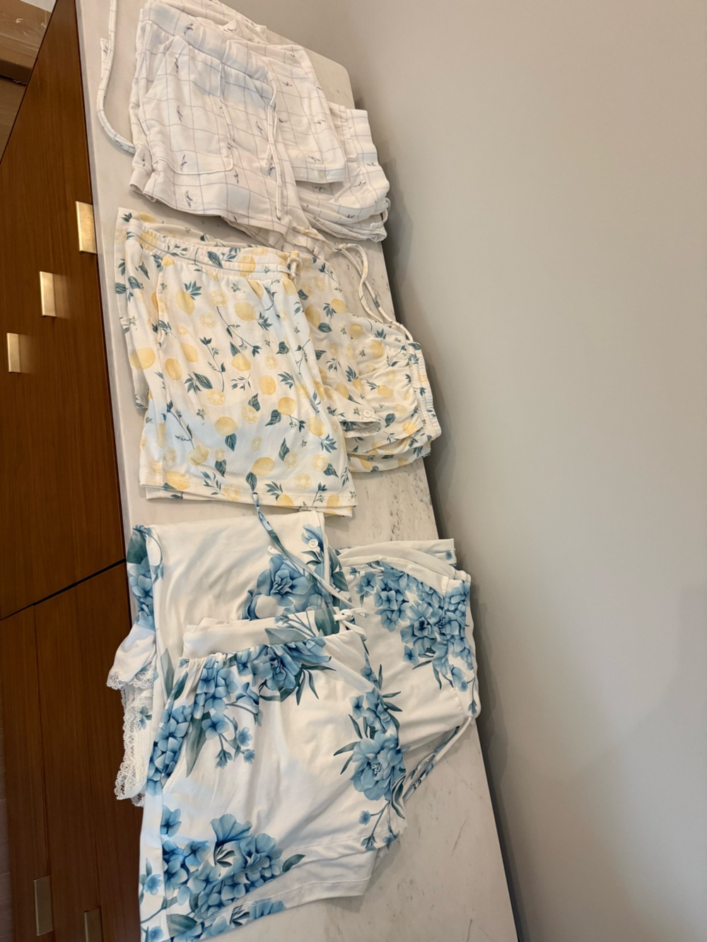 La Vie En Rose Pajama Trio
